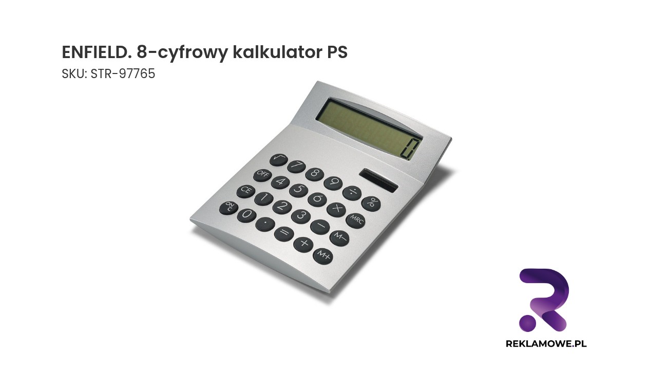 ENFIELD 8-cyfrowy kalkulator PS w formacie jpg