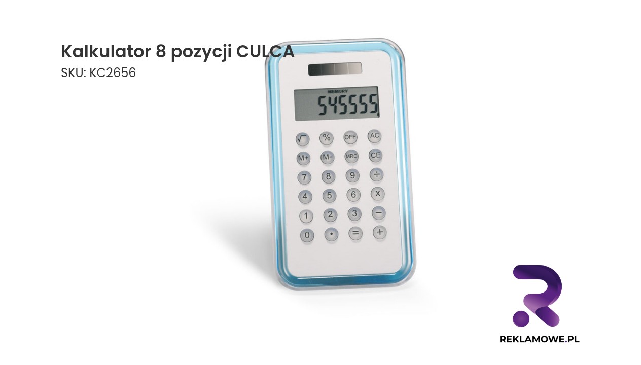 Kalkulator 8 pozycji marki CULCA