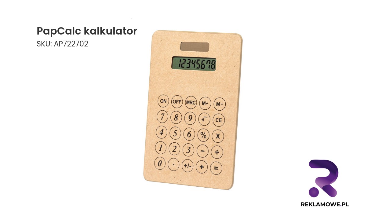 PapCalc kalkulator PapCalc kalkulator - zdjęcie produktu